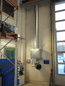 Suorahöyrysteinen kanavalämmitys