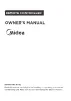 PDF-esikatselu: OWNER’S MANUAL (0.4 MB)